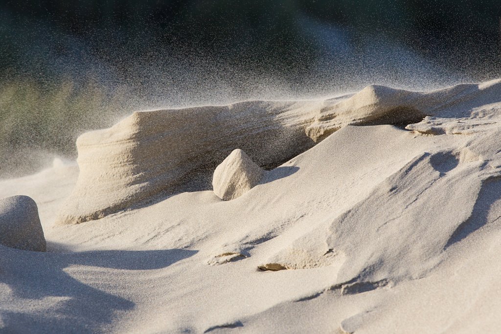 Stuivend zand